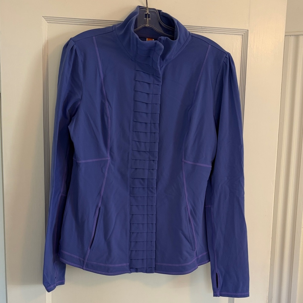 Women's Purple Activewear Jacket Lucy Brand Size L